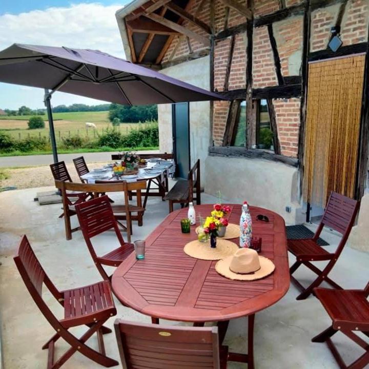 La Grange A Outeaux Bed and Breakfast Montpont-en-Bresse Eksteriør billede